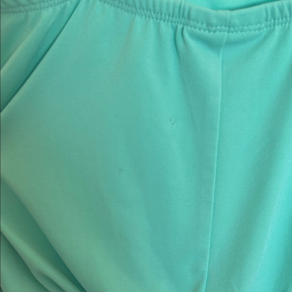 SWEET STORM Teal and Black Lace Pencil Skirt - Picture 7 of 7